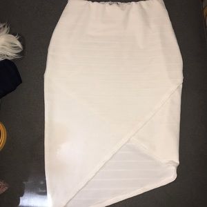 Charlotte Russe White Skirt